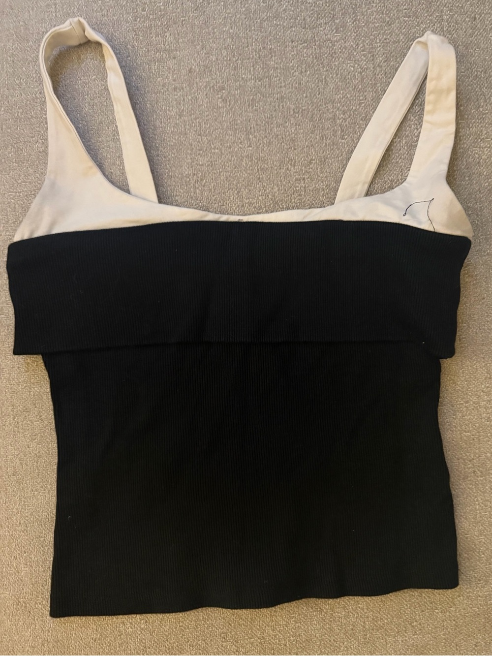 Anthropologie Layered Rib Tank Top